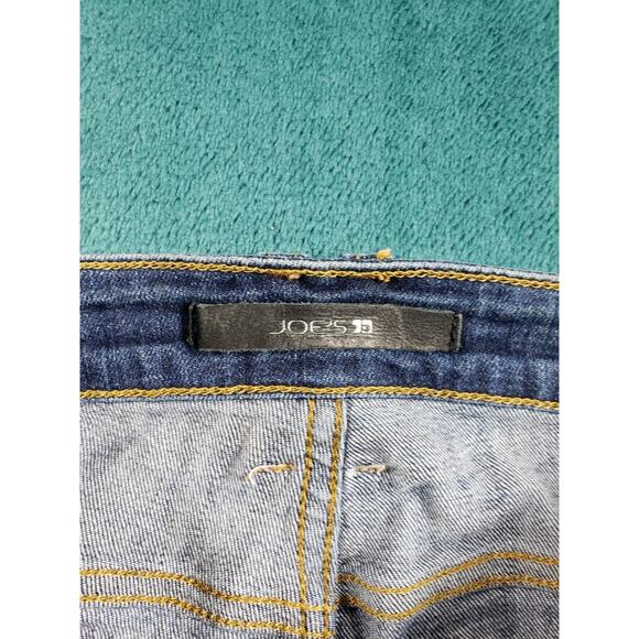Joes Jeans Size 26 Womens Blue Stretch Denim Pants Ladies Mid Rise Aubree Skinny - Picture 3 of 14
